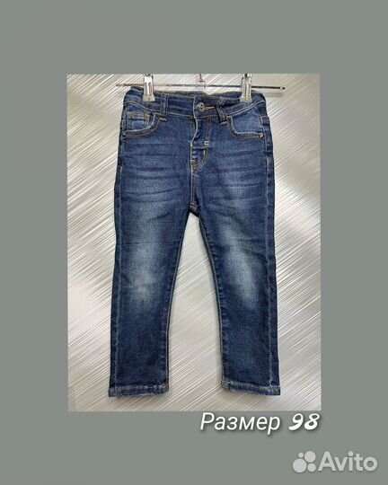 Джинсы для девочки 98
