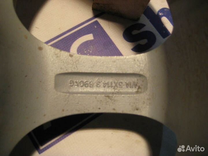 Диски Hyundai R16 Литые 5x114.3 J6.5 S4