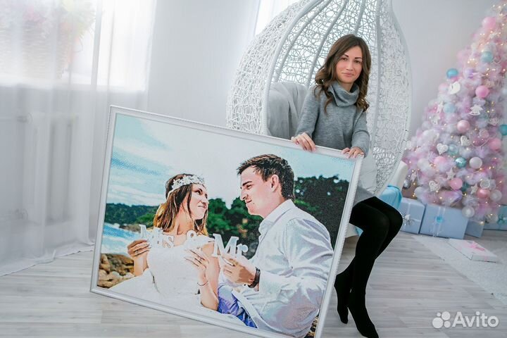 Мозаика алмазная / наборы по любым фотографиям