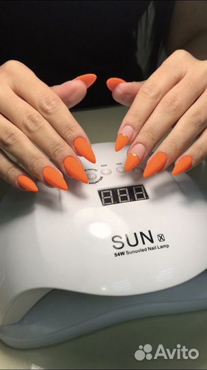 Гель лак,наращивание ногтей