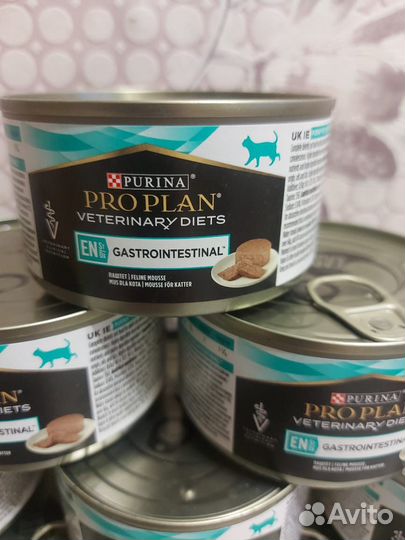 Паштет purina pro plan vet diets gastrointestinal