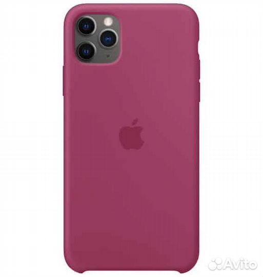 Силиконовый чехол для iPhone 11 PRO гранат