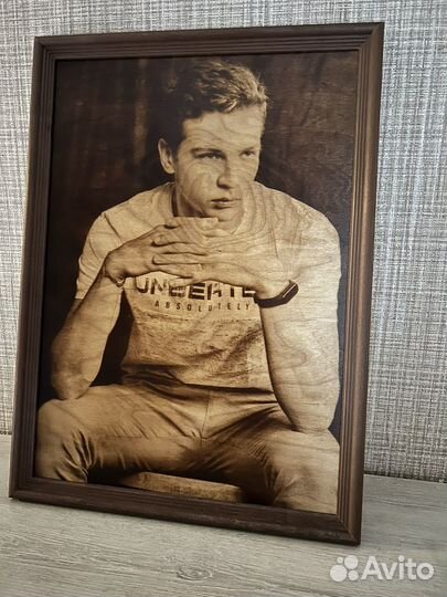 Выжигание портретов по дереву