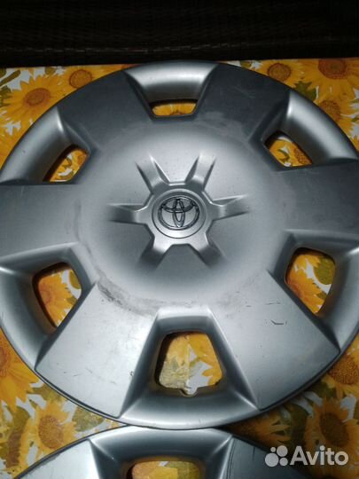 Колпаки r15 toyota оригинал