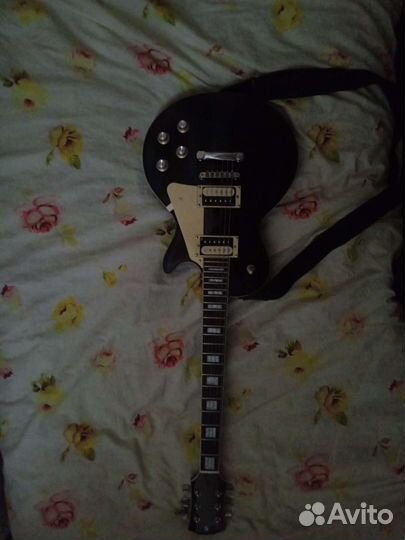 Электрогитара stagg sel stagg sel-std blk lespaul
