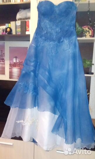 Бальное вечернее платье