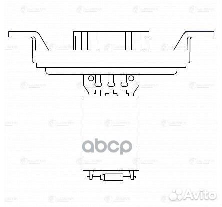 Резистор вентилятора отопителя Volkswagen trans