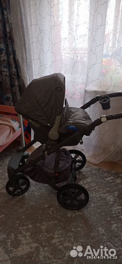 Коляска adamex 3 в 1 бу