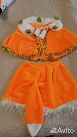 Карнавальный Костюм для девочки лисичка