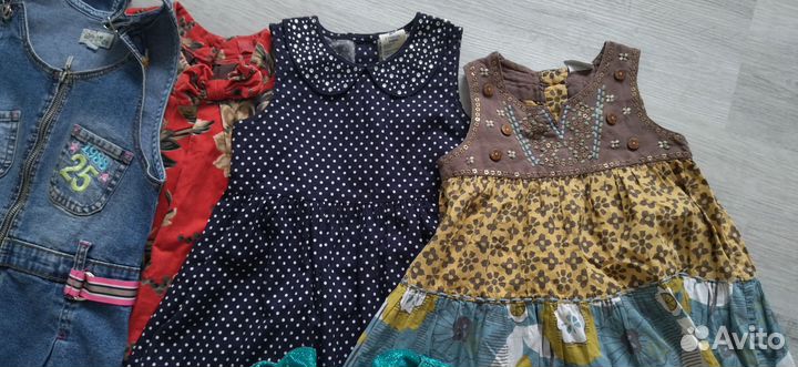 Одежда пакетом на девочку 110-116