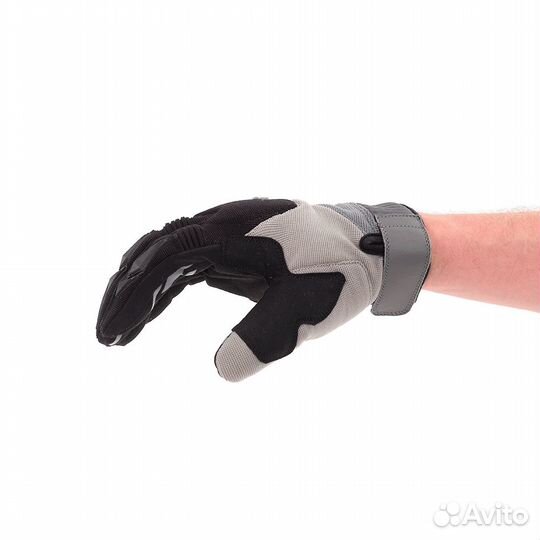 51557 Перчатки DragonFly Enduro серо-черный