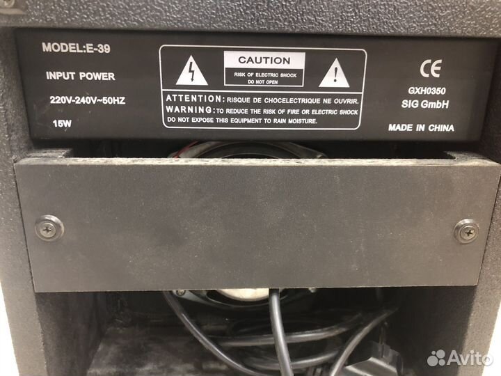 Электро гитара с комбиком