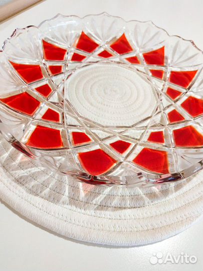 Хрустальное блюдо