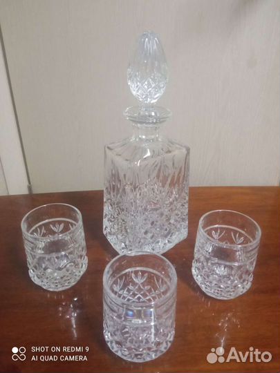 Графин со стаканами чехия