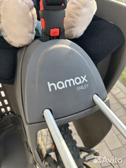 Детское велокресло Hamax Smiley