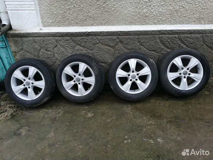 Литые диски Opel r16 5х115