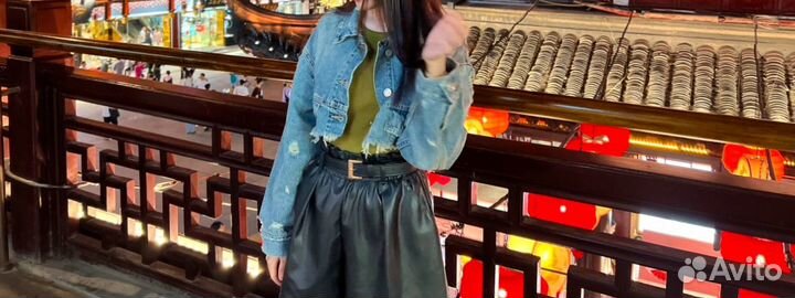 Джинсовая куртка zara