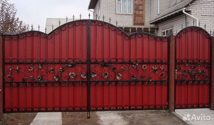 Кованые ворота