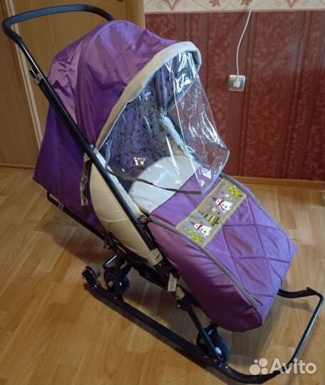 Коляска санки