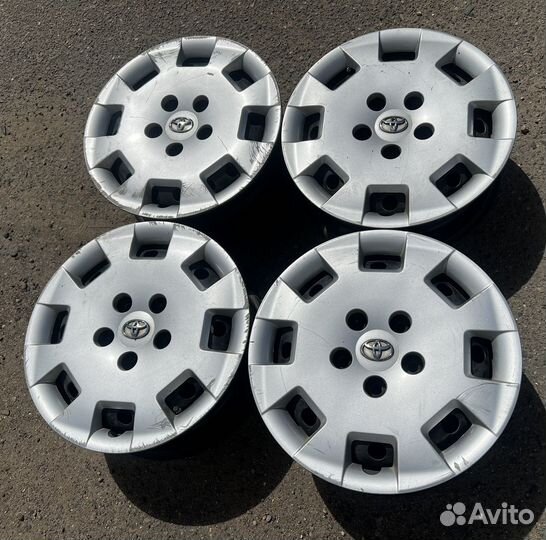 Японские штампы с колпаками R15 5x114.3