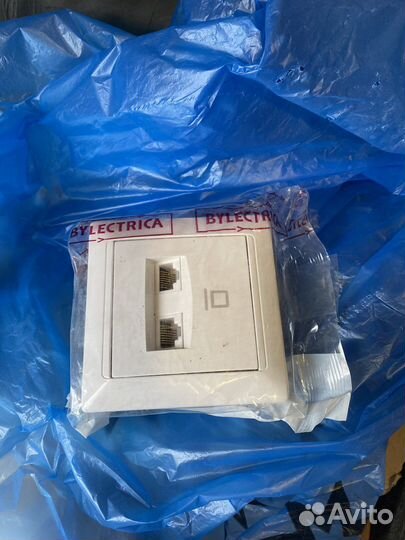Розетка компьютерная бел. Bylectrica рк216-014