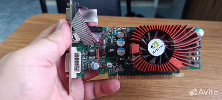 Продам видеокарту GT 220 1 gb