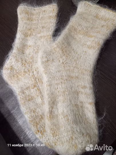 Носки из верблюжьей шерсти с пухом