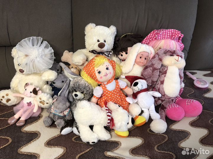 Мягкие игрушки пакетом