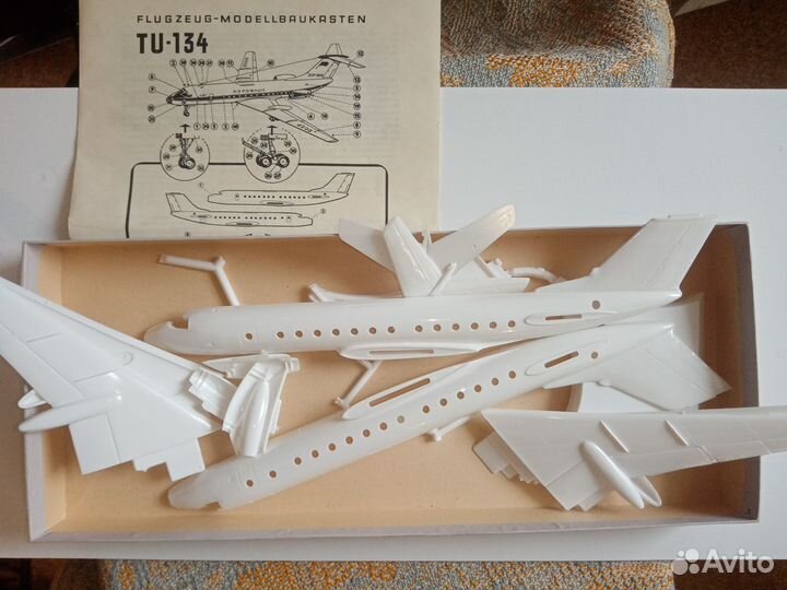Сборная модель ту-134