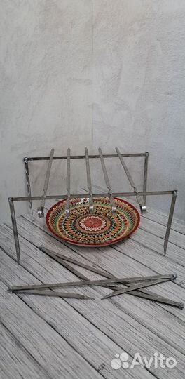 Таганок полевой мангал 500*12*3мм