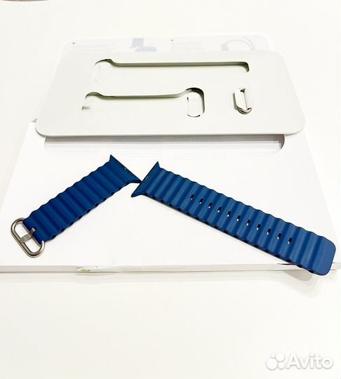 Ремешок apple watch ocean band blue