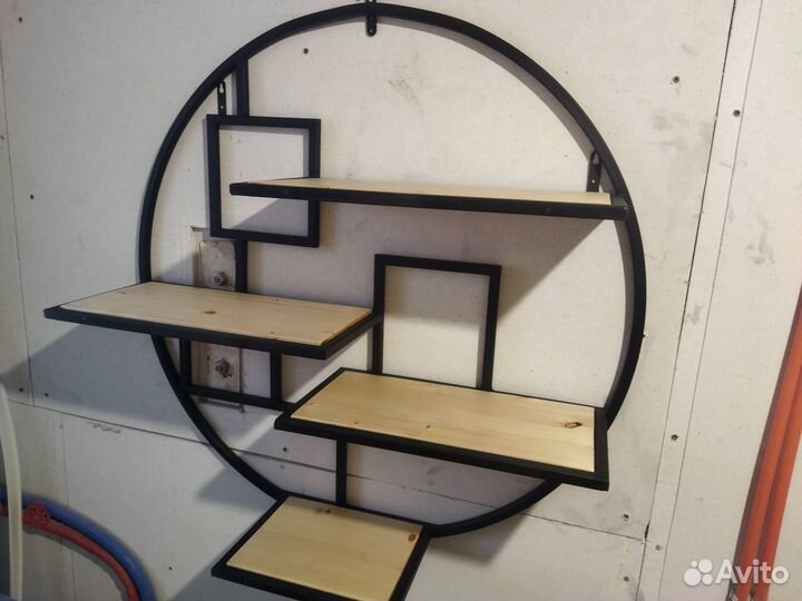 Полка настенная лофт