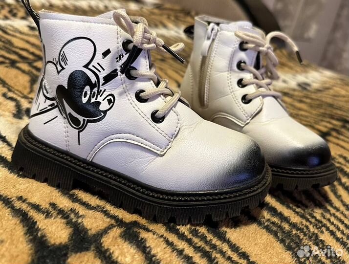 Осенние ботинки для девочки 25 размер