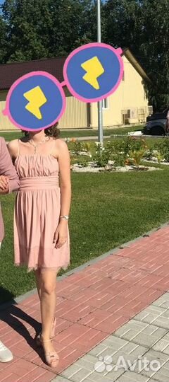 Платье праздничное летнее 42