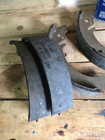 Колодки заднего тормоза ваз01-04-05-7