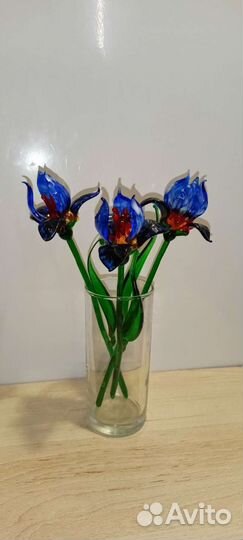 Цветы из стекла