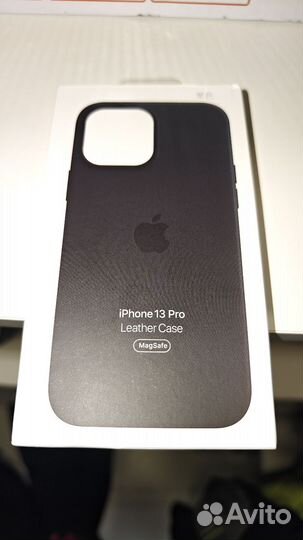 Чехол на iPhone 13 pro leather case magsafe