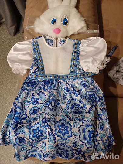 Костюм зайки для девочки