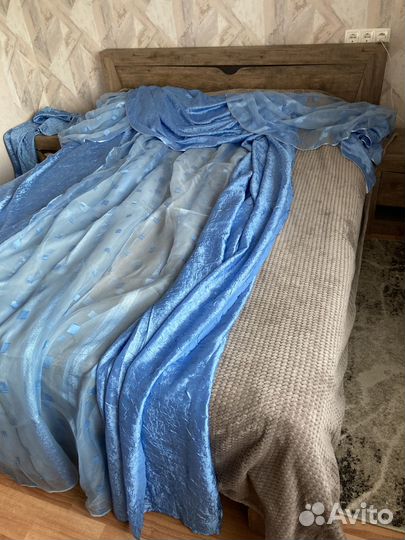 Комплект шторы и тюль бу