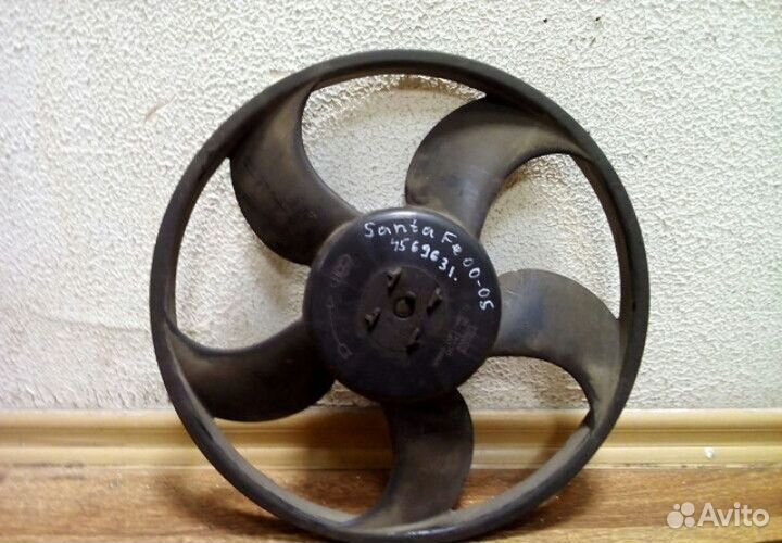 Крыльчатка вентилятора Hyundai Santa Fe 00-05 Oem