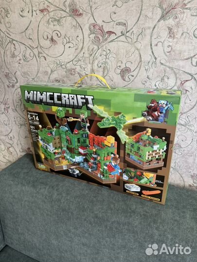 Конструктор Майнкрафт c LED-подсветкой (501д)