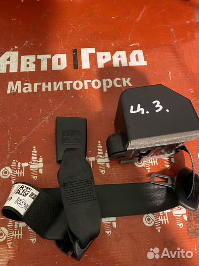 Volkswagen Polo Ремень безопасности задн. центр