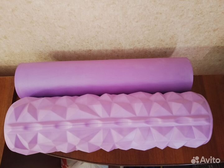 Набор массажный валик для спины 2в1 для МФР и йоги