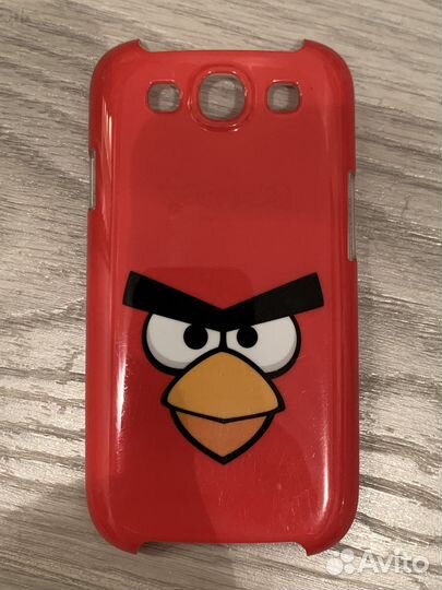 Бампер на samsung galaxy s3 Angry Birds