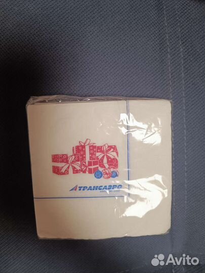 Салфетки бумажные Трансаэро