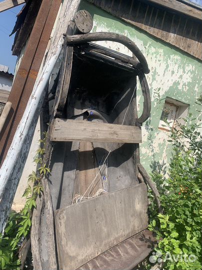 Сани телега для лошади