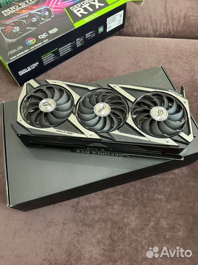 Видеокарта Rtx 3070 ti Asus rog strix