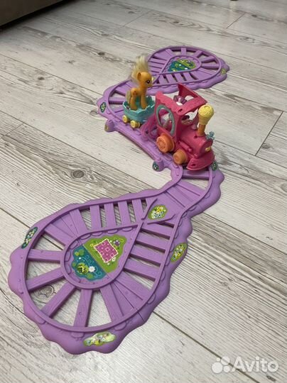 Паровоз My Little Pony, железная дорога pony