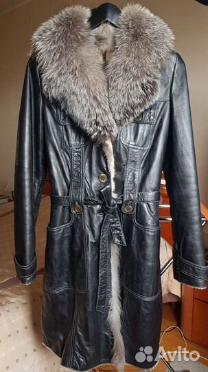 Дубленка кожаная