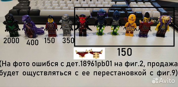 Минифигурки Lego Marvel, DC и Ninjago
